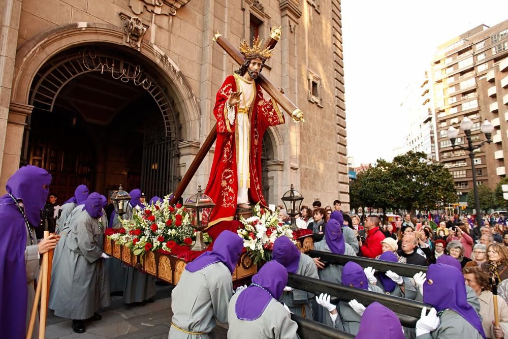 Procesión del Encuentro en Gijón