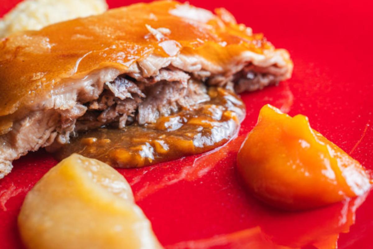 Uno de los platos del Restaurante Adolfo en Toledo, recomendado por la Guía Michelin