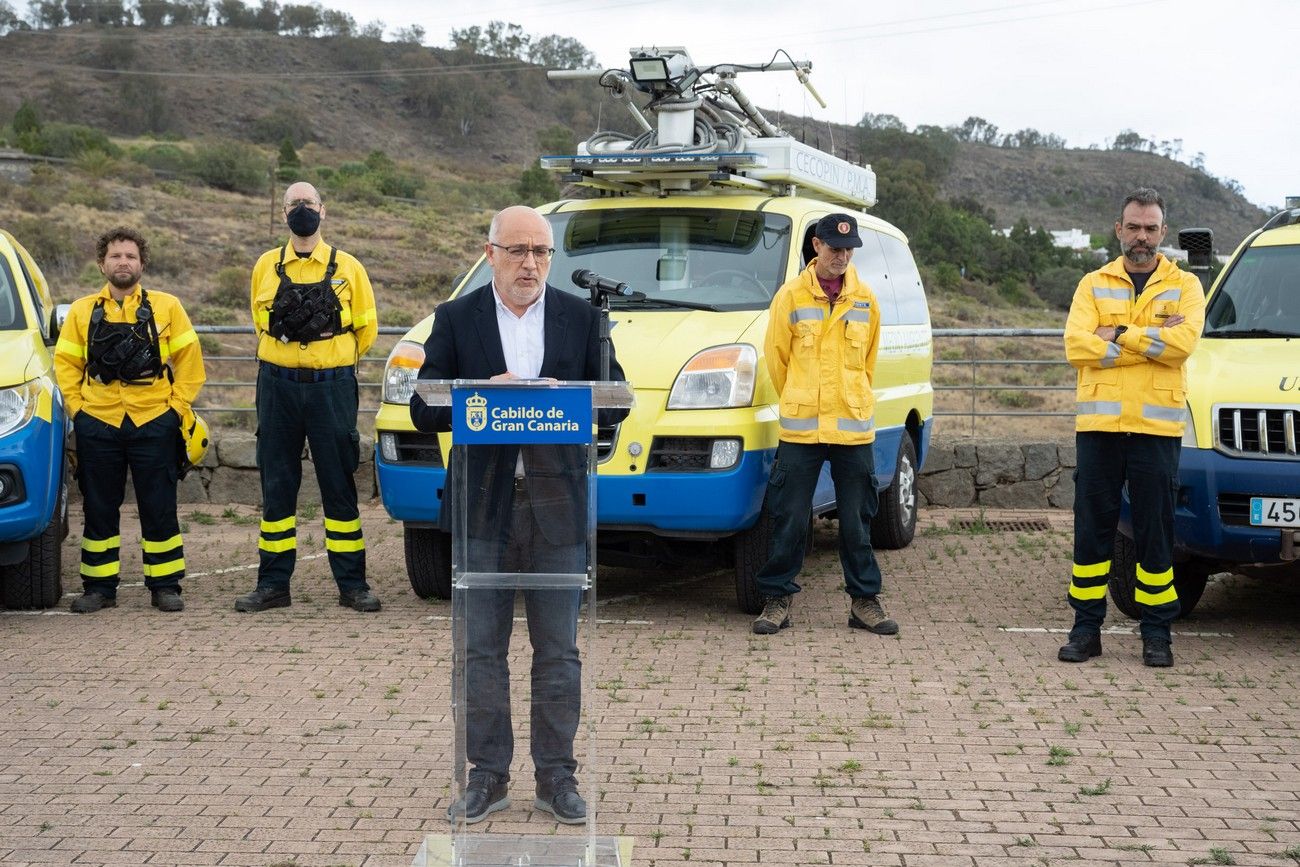 Presentación de la campaña contra incendios en Gran Canaria