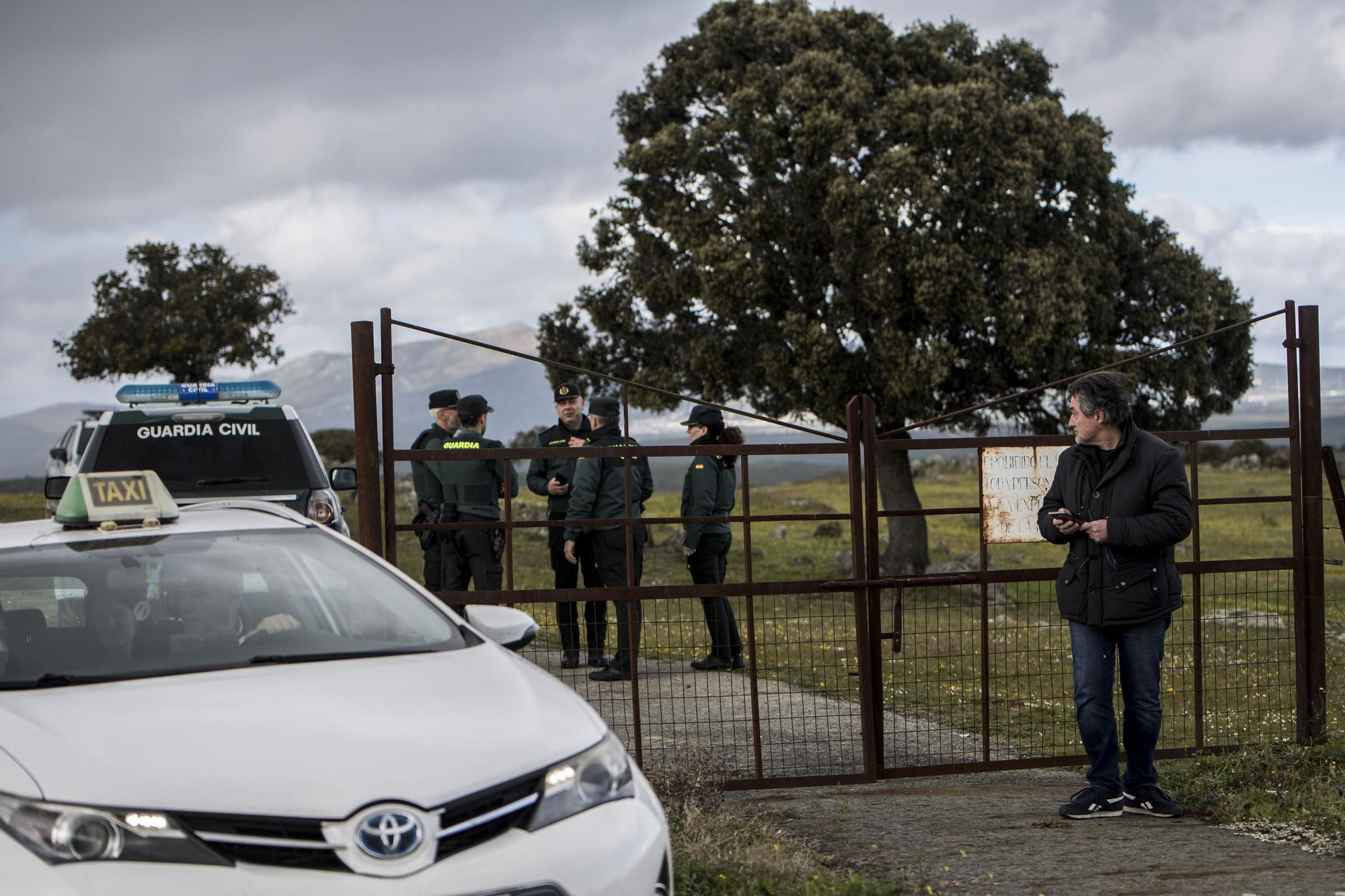 Galería | Localizan un cuerpo sin vida en una zona rural de Hinojal, donde se buscaba a Vicente