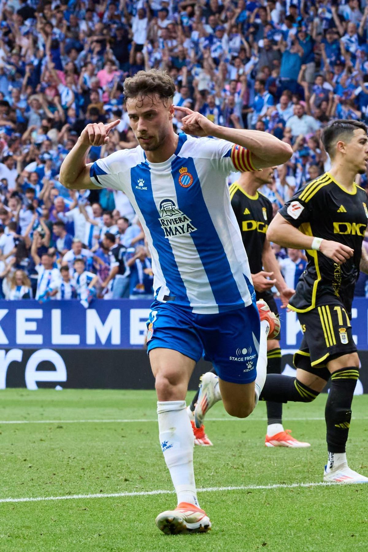 RCD Espanyol - Real Oviedo, final por el ascenso a Primera, en imágenes.