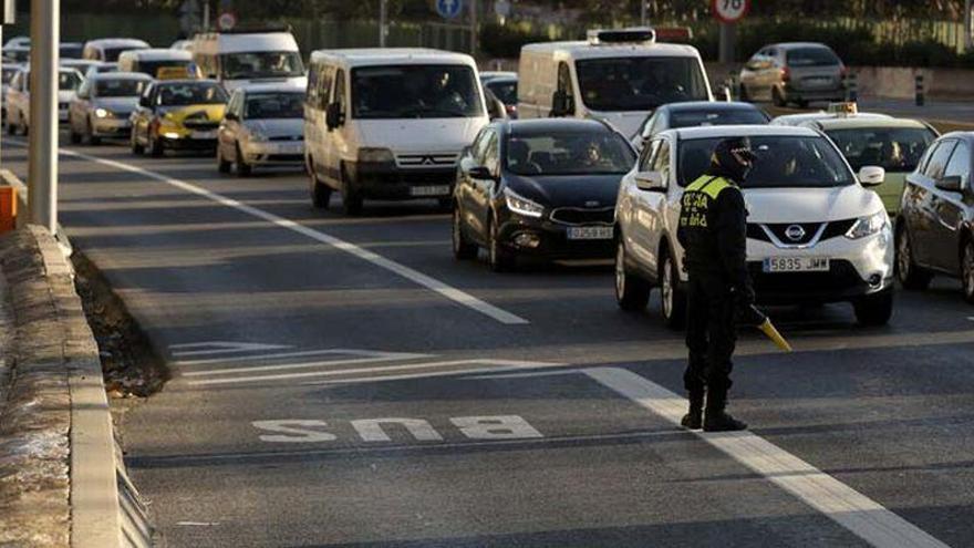 Madrid reduce otra vez la velocidad en la M-30 y los accesos por la contaminación