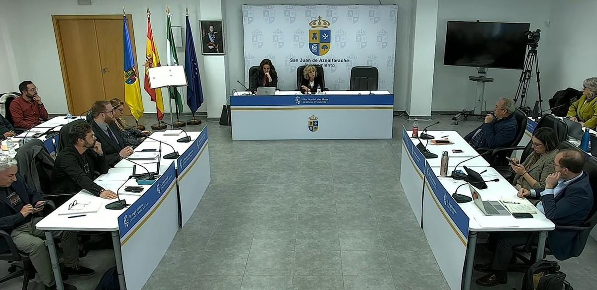 Pleno del Ayuntamiento de San Juan