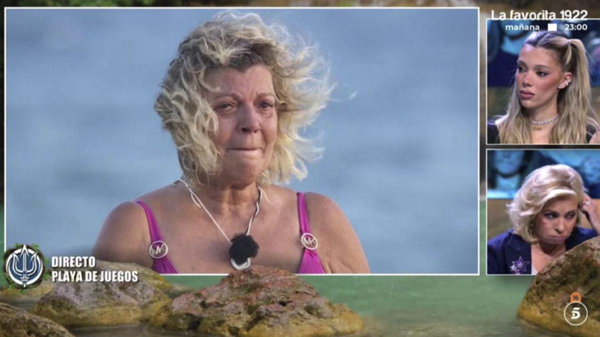 Terelu Campos se rompe en 'Supervivientes'