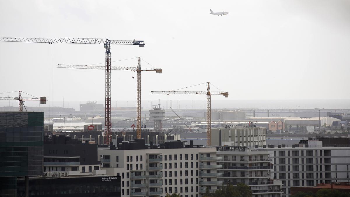 Construcción de viviendas en Barcelona