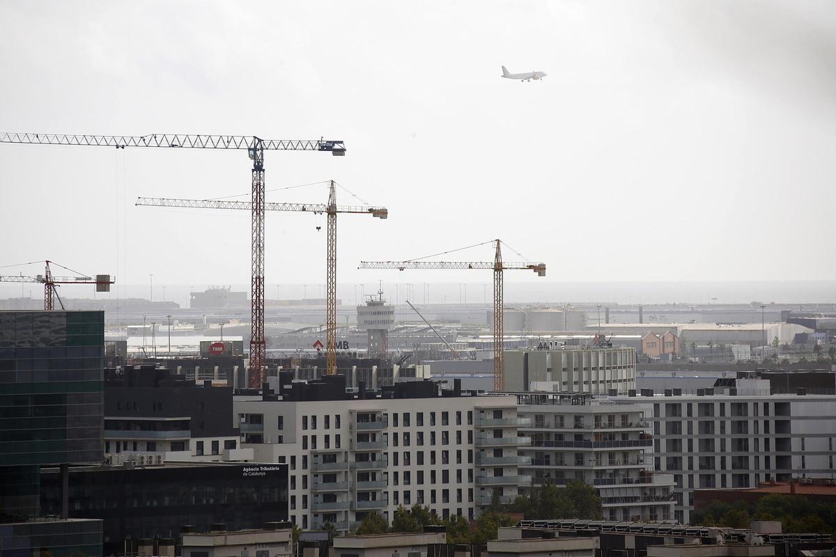 Construcción de viviendas en Barcelona