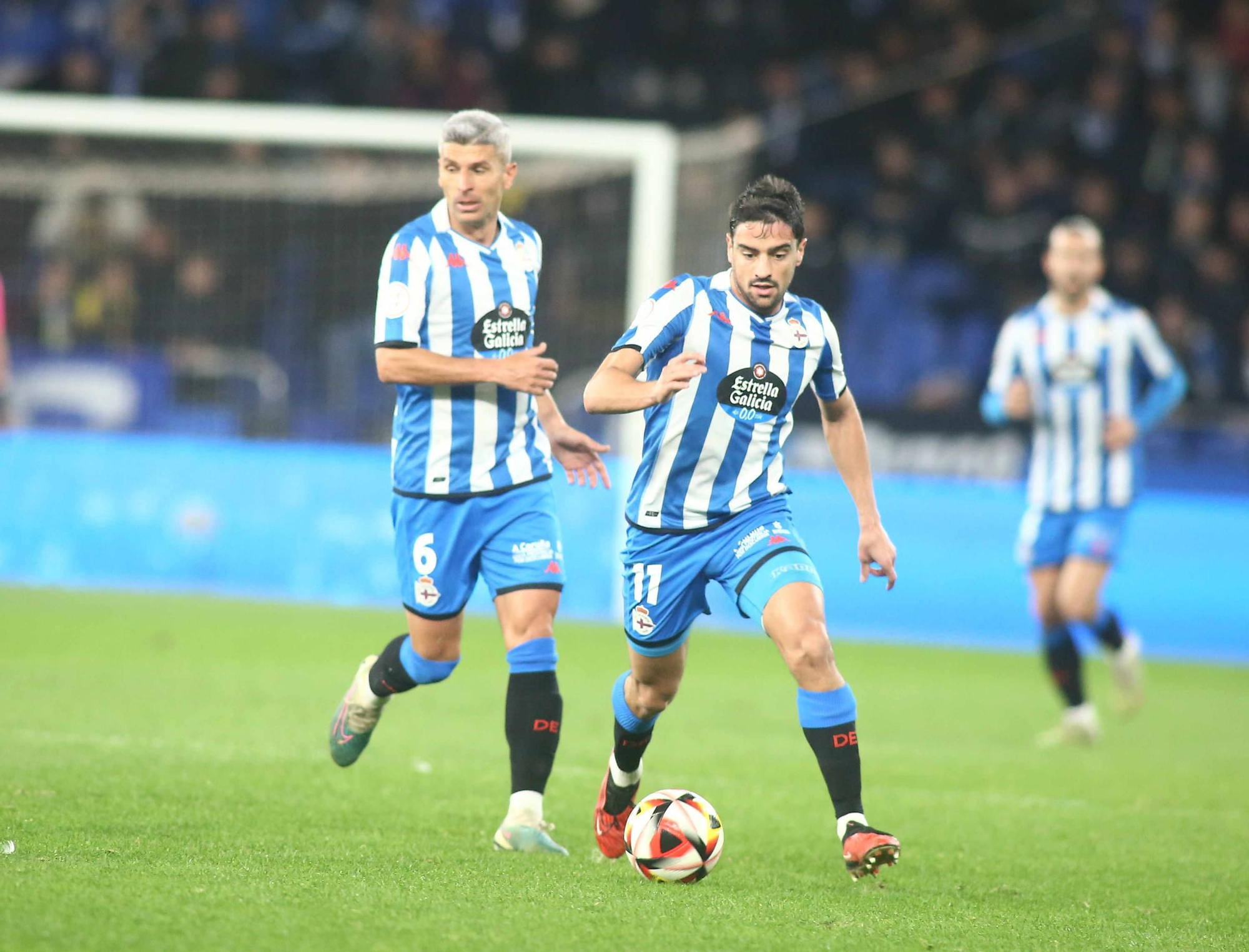 El Dépor gana en Riazor con doblete de Lucas a la Real Sociedad B (2-1)