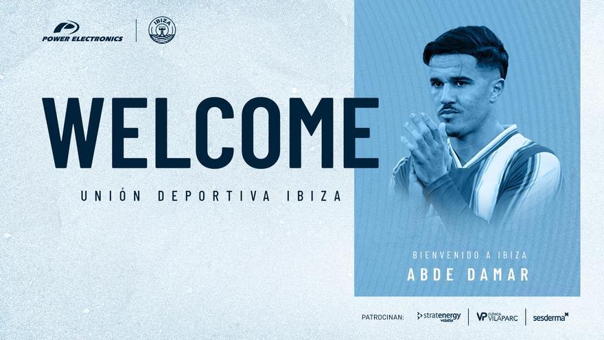 El futbolista marroquí Abde Damar ficha por la UD Ibiza por dos temporadas