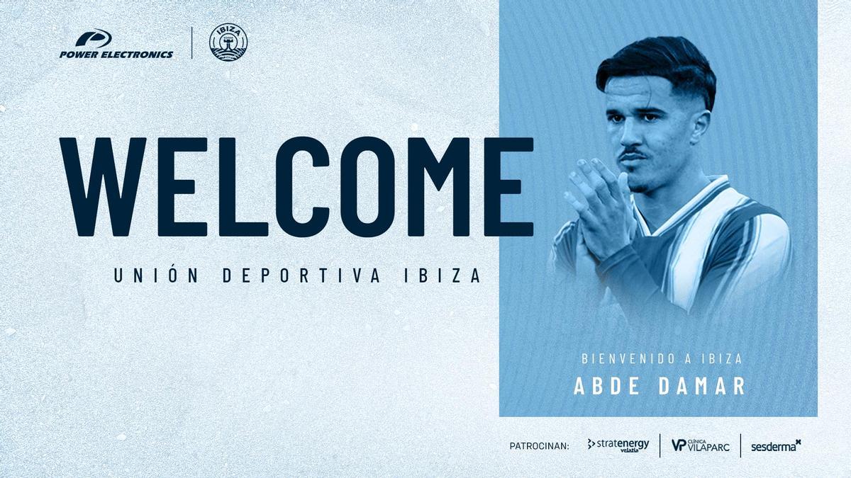 Imagen oficial del nuevo fichaje de la UD.