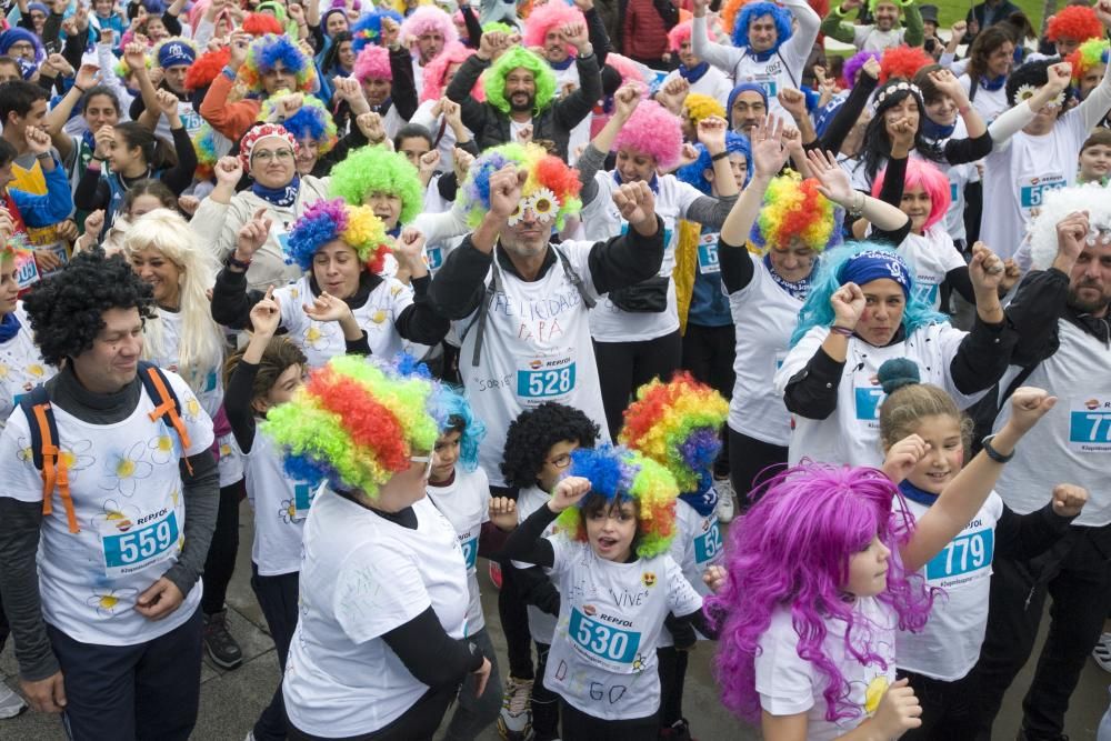 Más de 9.000 personas participan en la sexta Carrera ENKI en A Coruña.