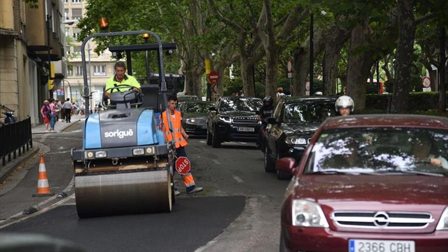 Las obras en Constitución causan retenciones durante todo el día