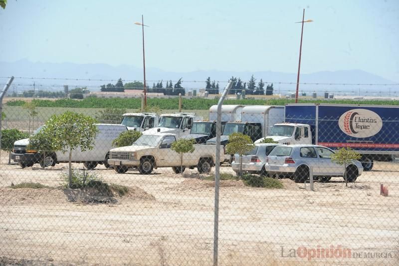 Rodaje de Terminator en Corvera.