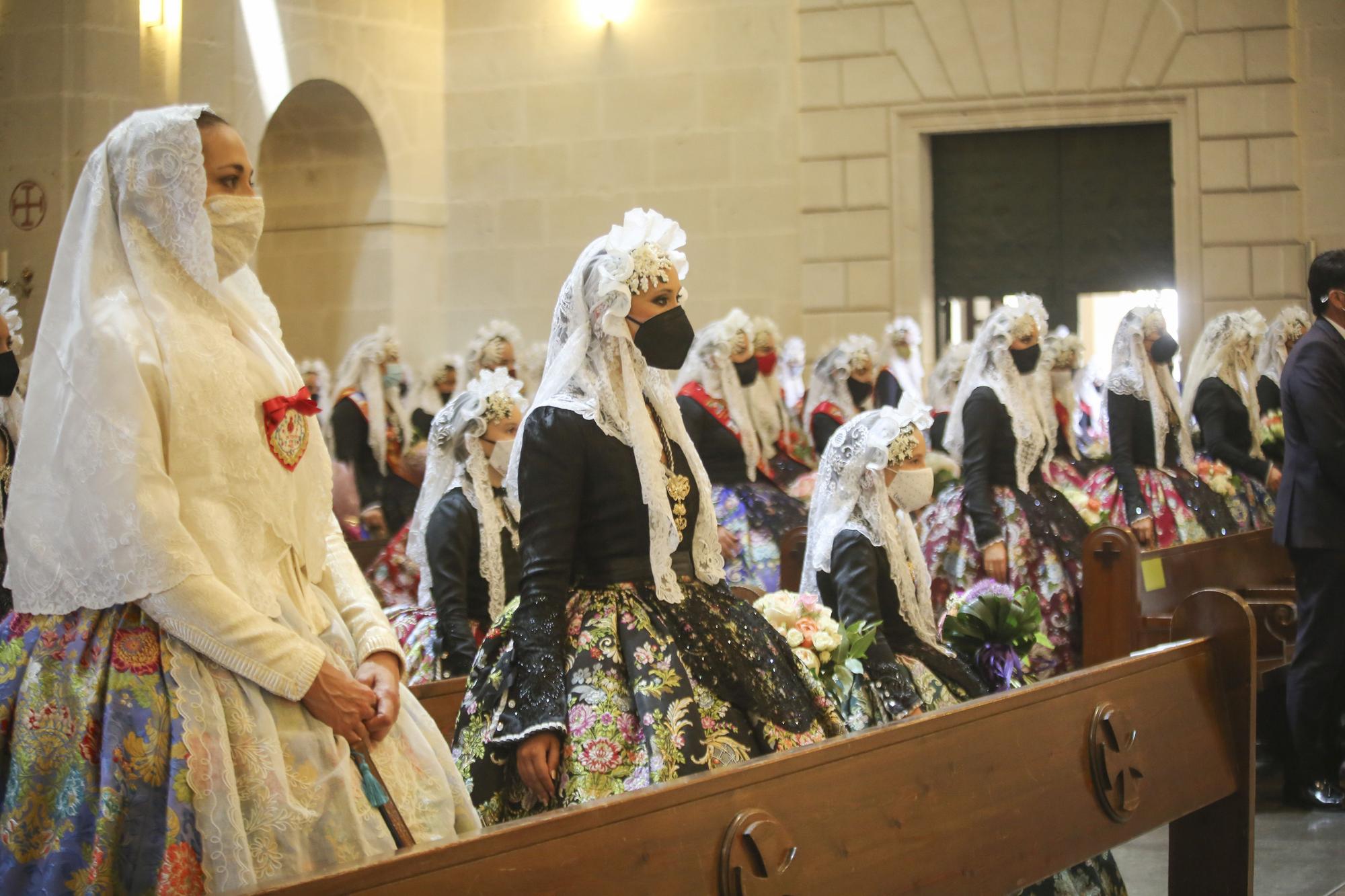 Misa en honor a Sant Joan y ofrenda a la Patrona de Alicante