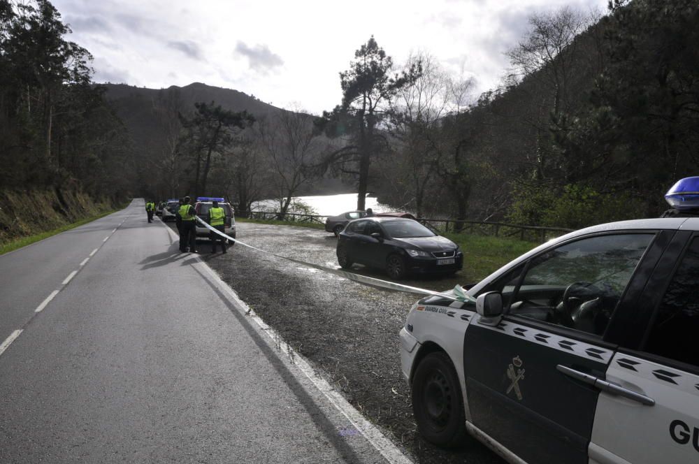 Hallan el cadáver de una mujer en el embalse de Arbón