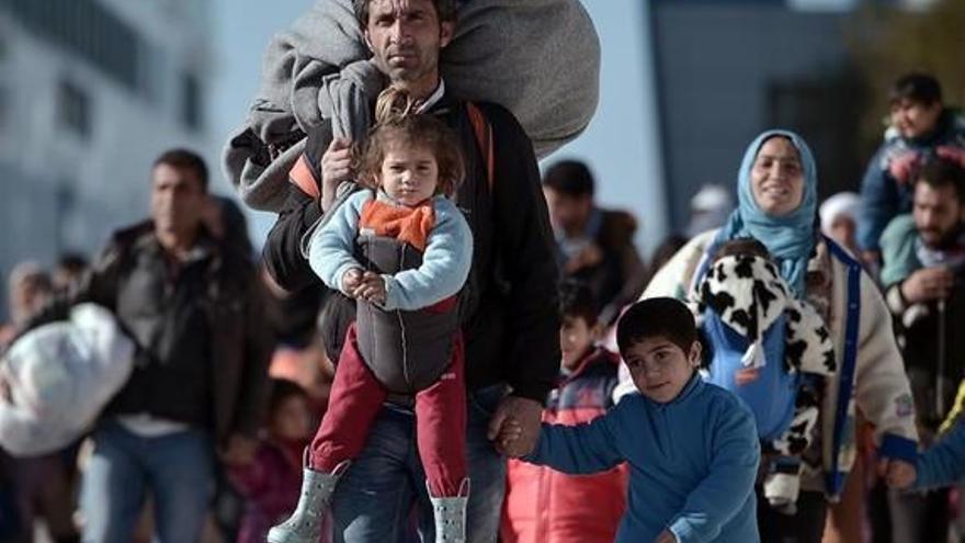 Grecia recibe 2.186 refugiados cada día desde Turquía