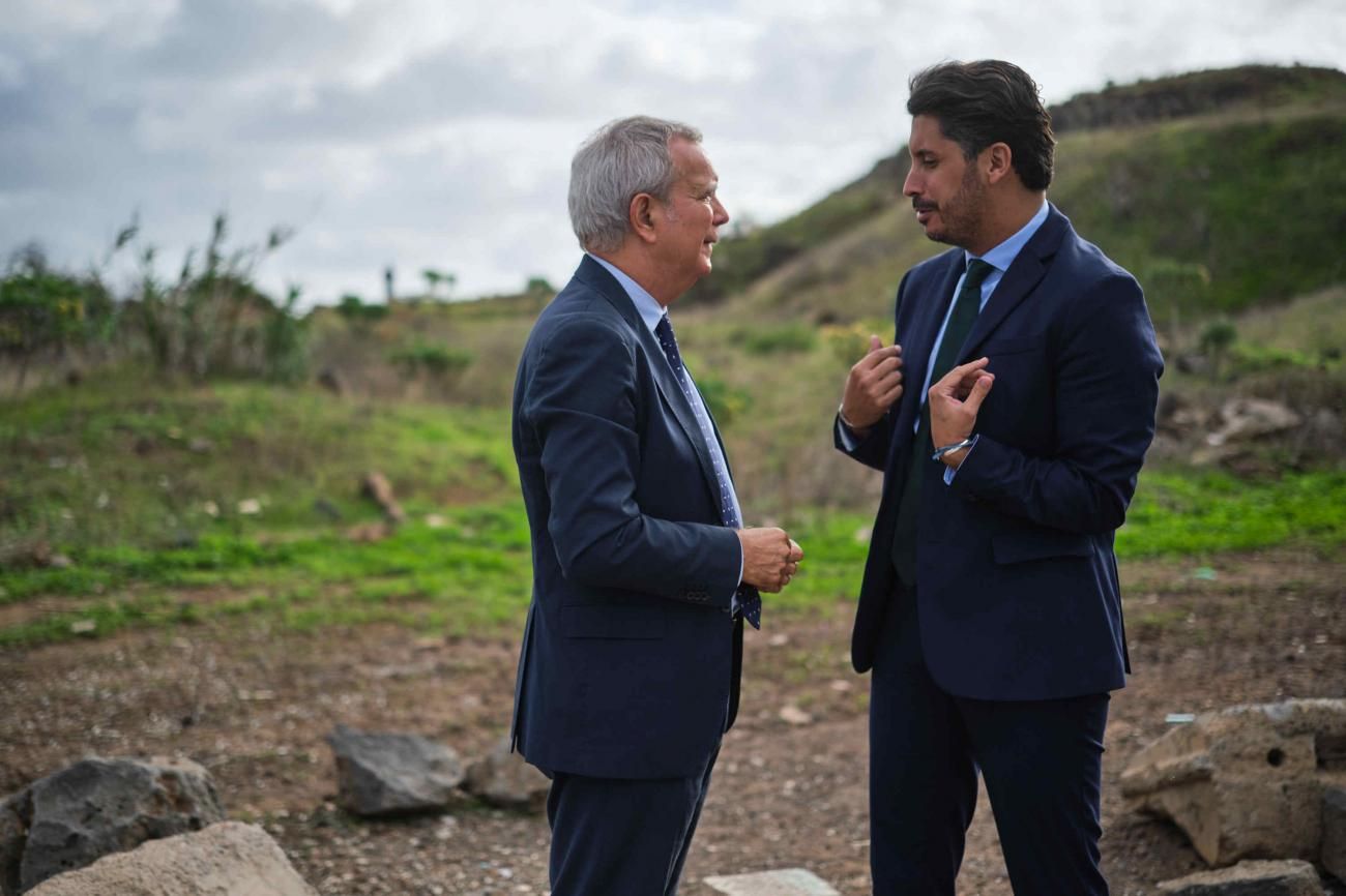 Visita a las obras que se construyen en La Laguna