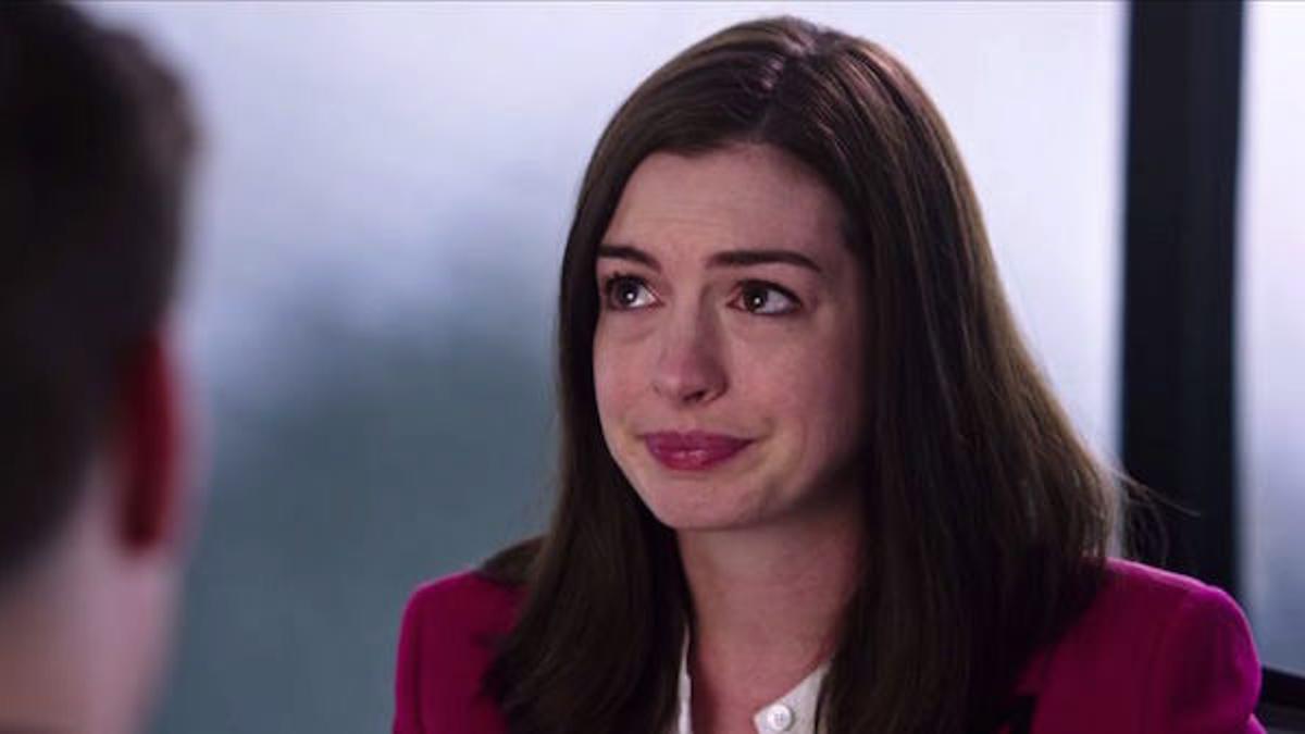 Anne Hathaway, en 'The intern'.