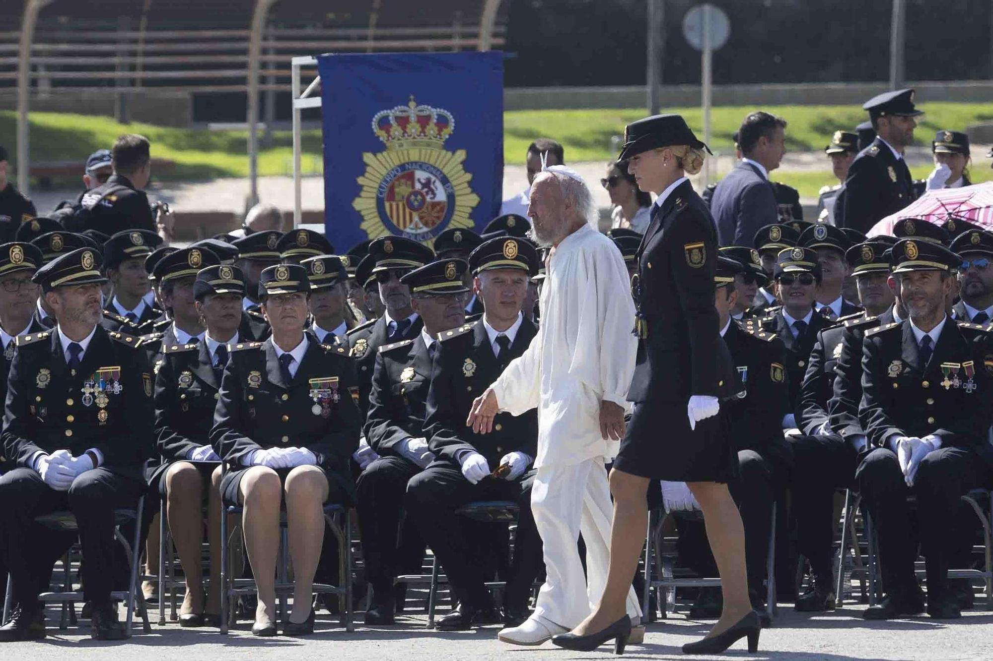 Actos de la festividad de la Policía Nacional