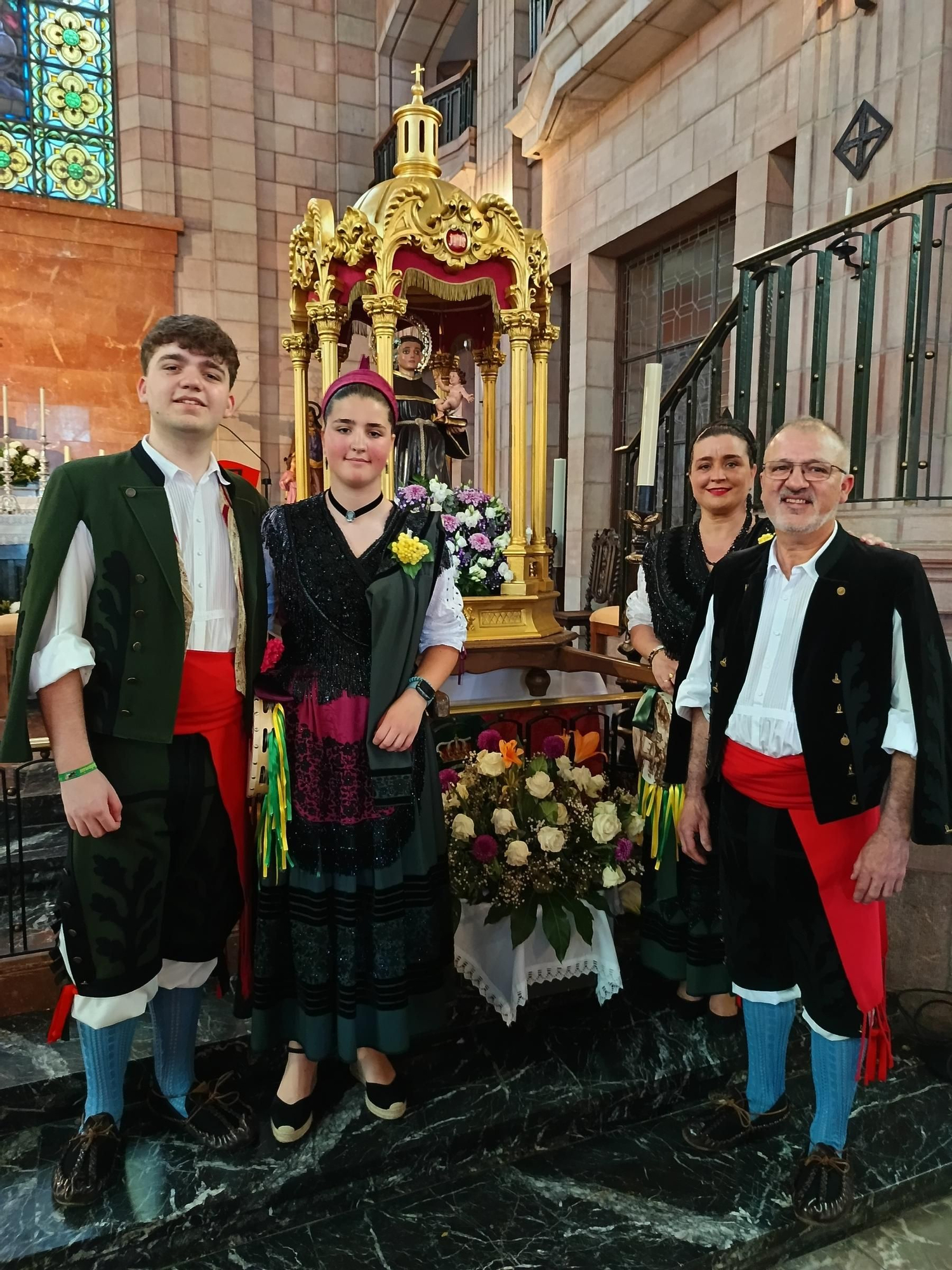 Procesión de San Antoniu "El Nuestru" en Cangas de Onís