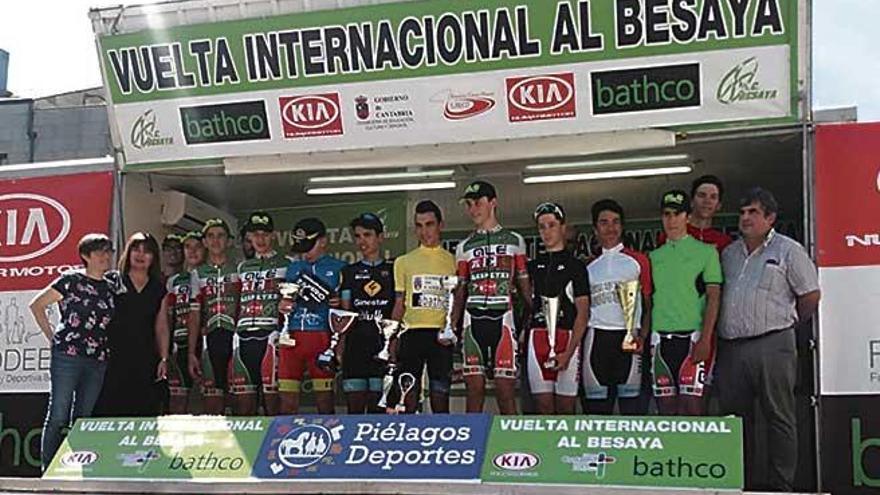 Bennàssar sube al podio en la Vuelta al Besaya