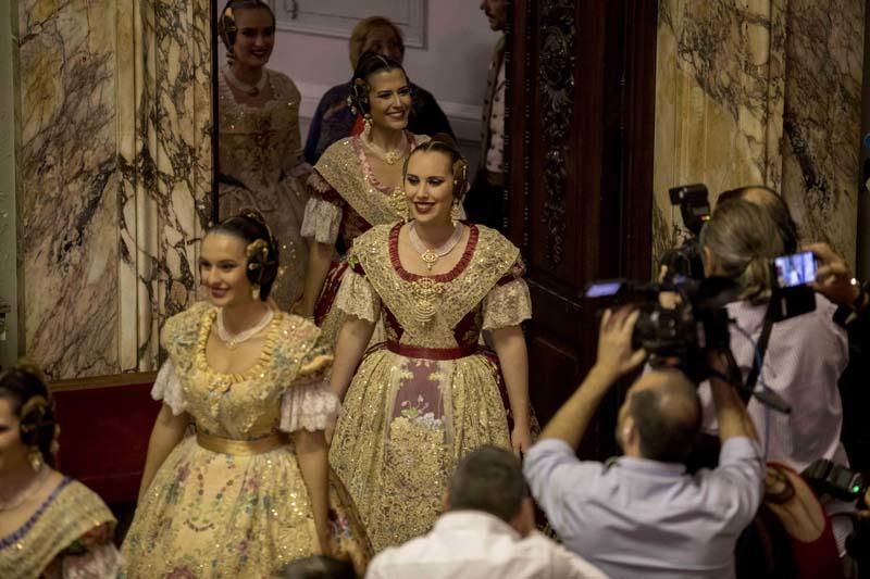 Proclamación de las falleras mayores de València 2020