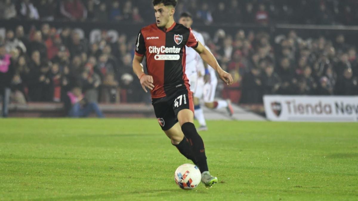 Un instante del Newell's - San Lorenzo.