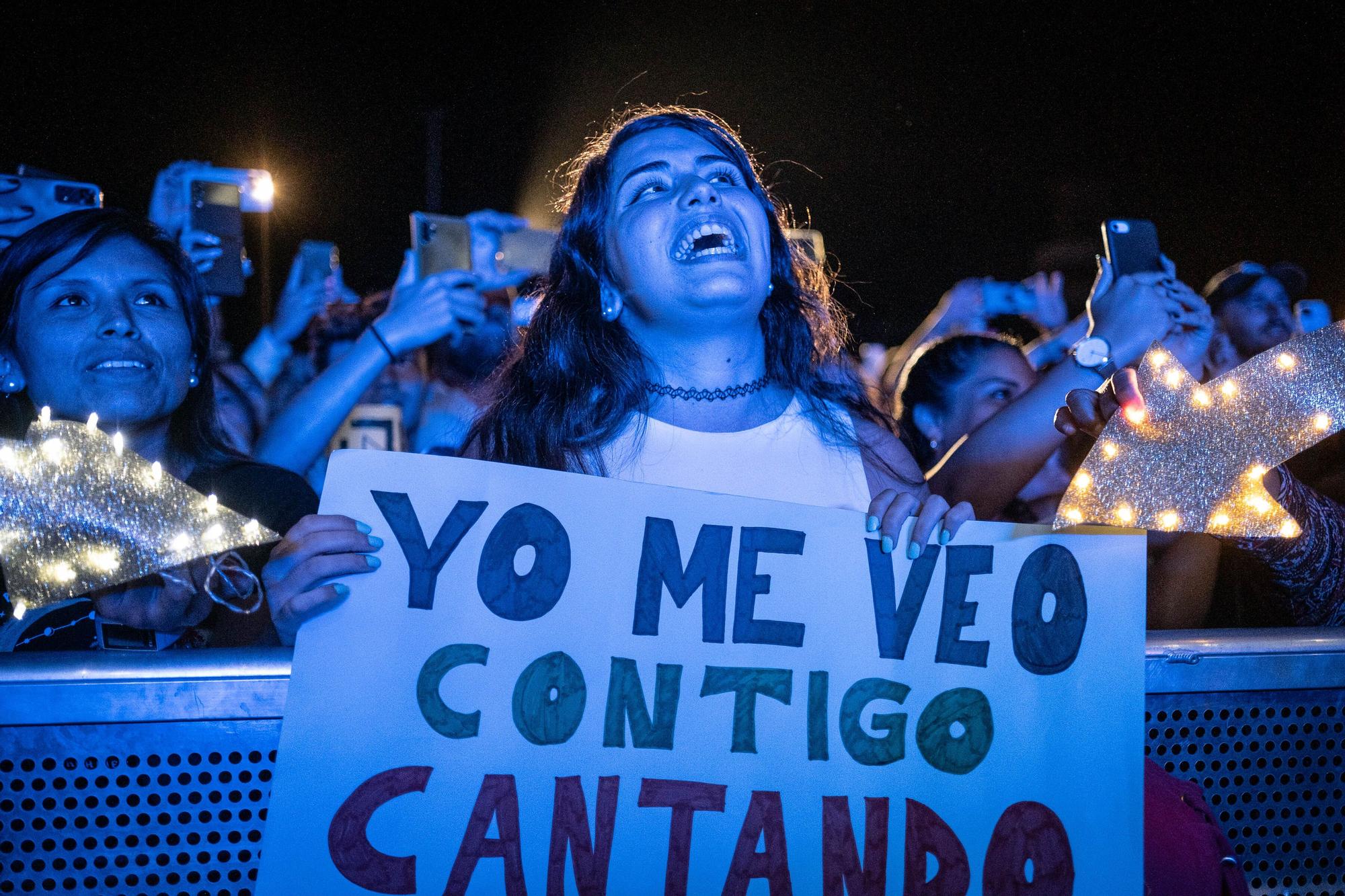 Melendi en concierto