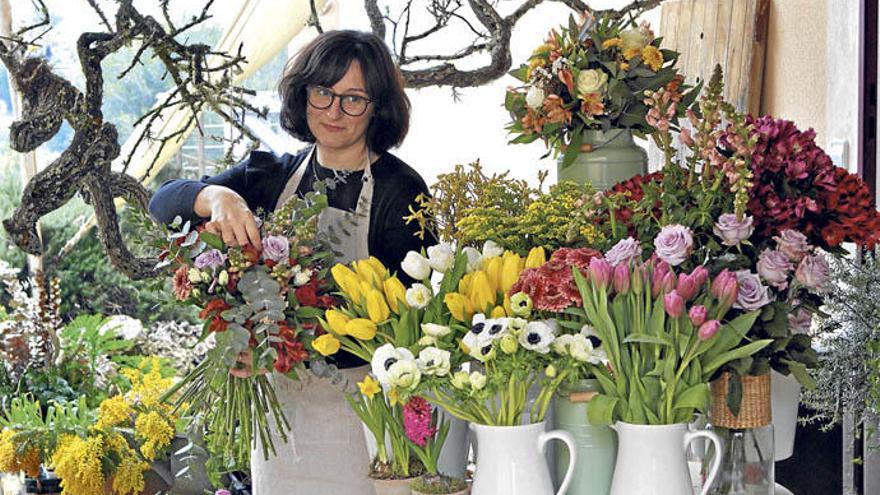 Frühlingsstimmung in Sencelles. Joana Maria Cerdà setzt in dieser Woche auf Bunt.