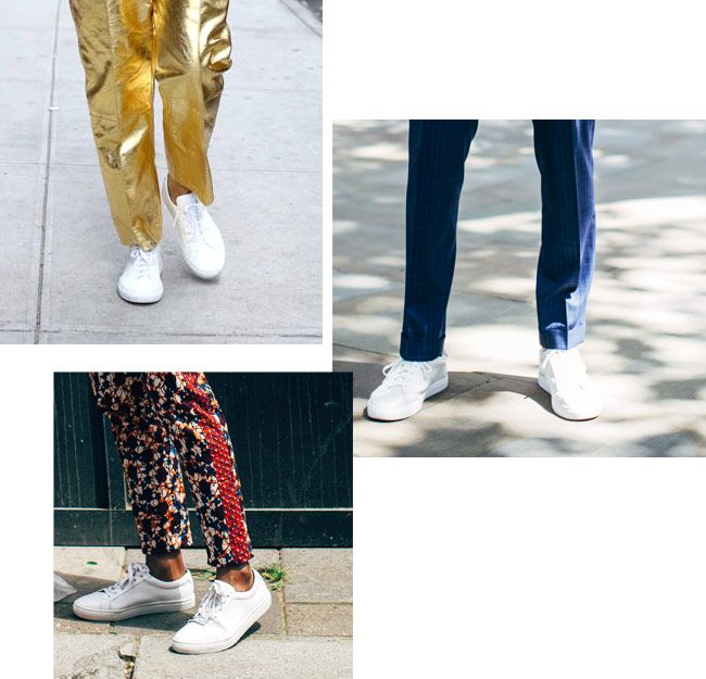 Estas zapatillas blancas que YA están en tu armario son el 'it shoe' de la  década - Woman