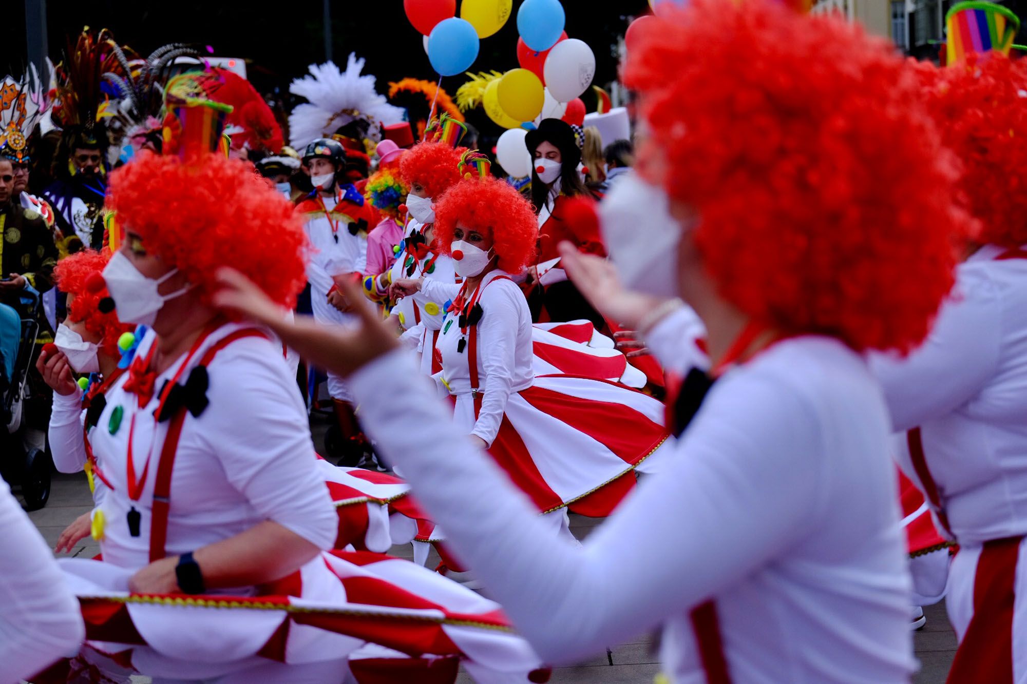 Las imágenes del Entierro del Boquerón del Carnaval de Málaga 2022