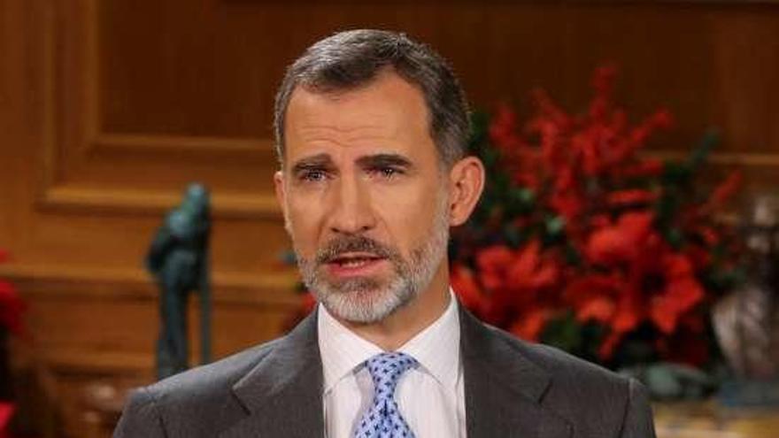 Las televisiones generalistas y las autonómicas salvo la vasca EiTB, emiten el mensaje del Rey