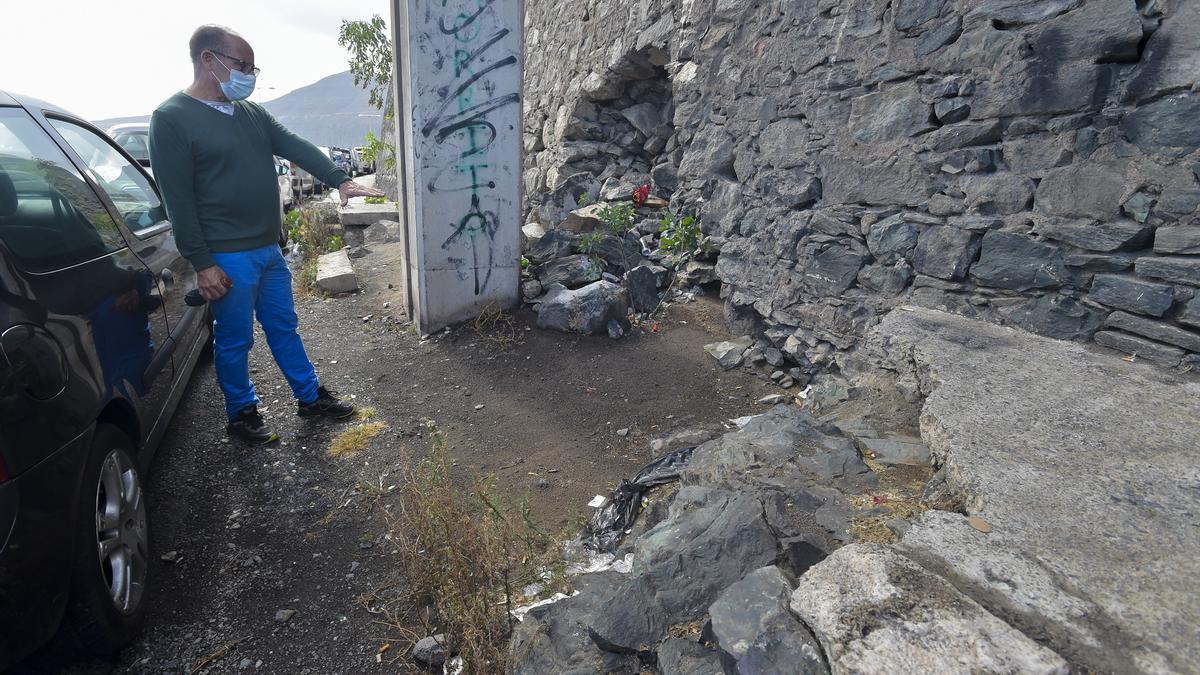 Boquete bajo la carretera que sube a Salto del Negro.