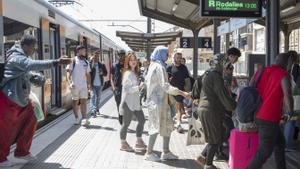 Nou embolic a Rodalies pel tall entre Gavà  i Barcelona