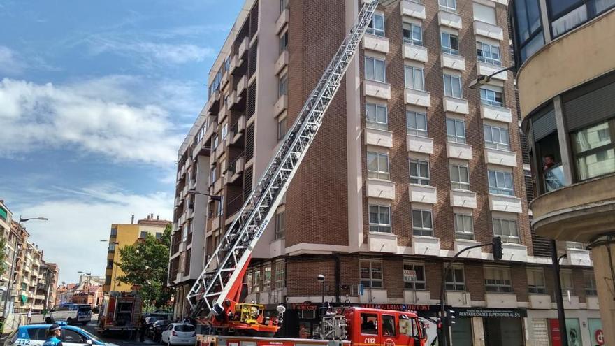 Los bomberos de Zamora, en una actuación.