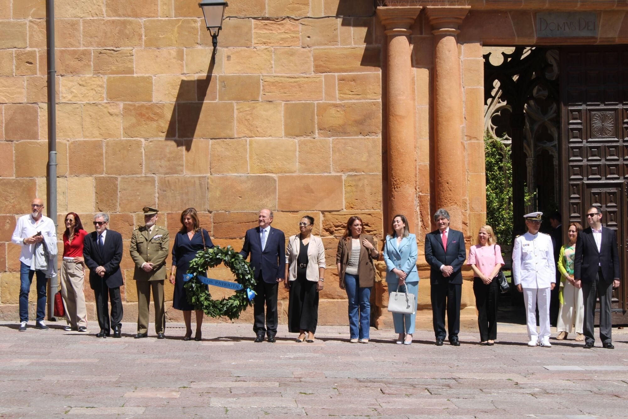 Varias asociaciones recrean el Oviedo el día que la Junta General asumió su soberanía y declaró la guerra a Napoleón