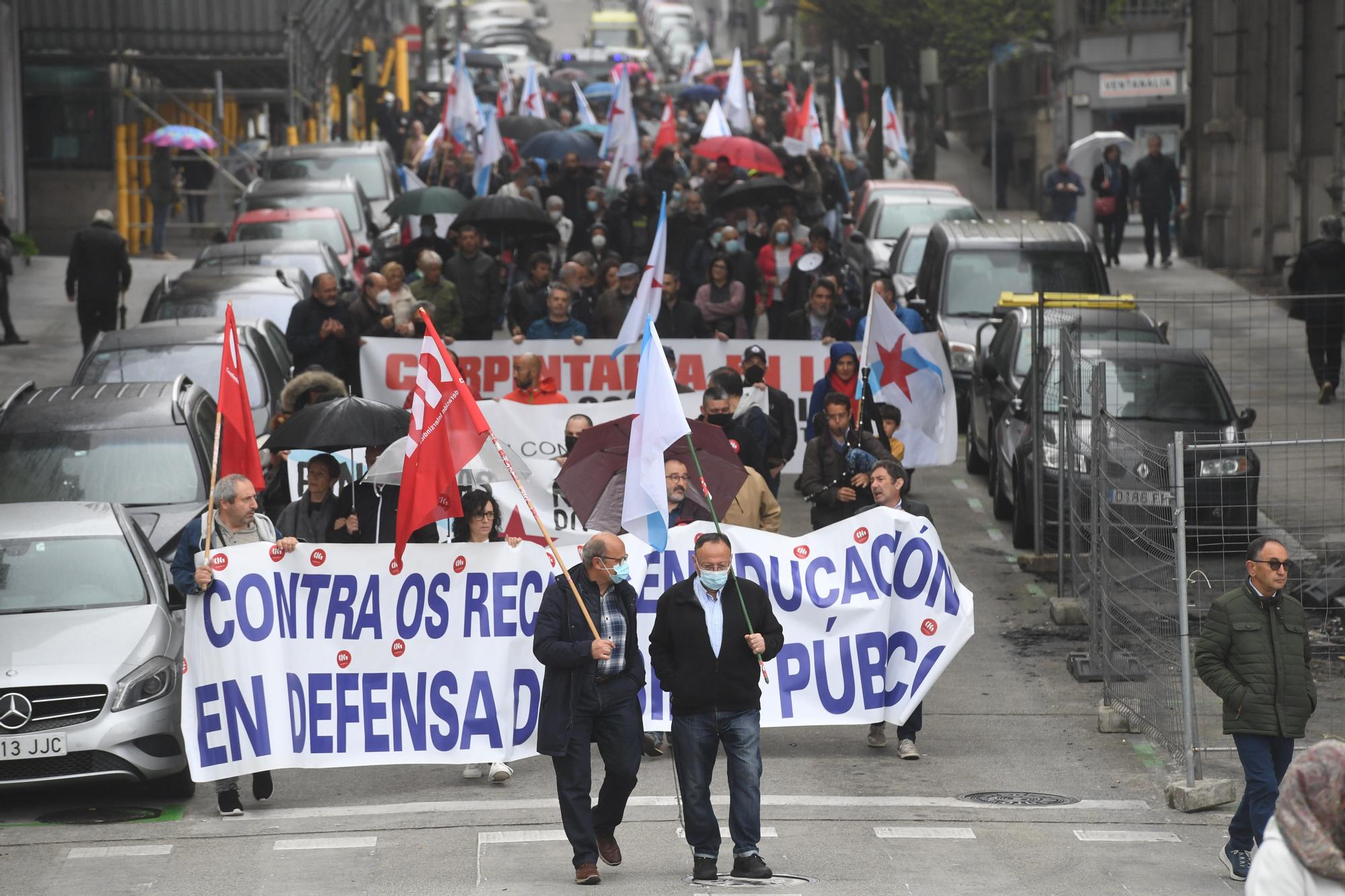 Manifestación por el 1 de mayo en A Coruña