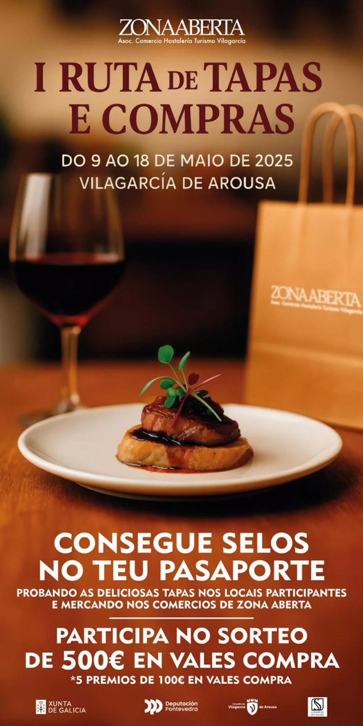 Vilagarcía celebra su
I Ruta de Tapas