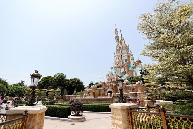 Castillo de Disneyland Hong Kong