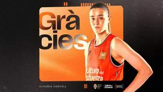 Claudia Contell finaliza su etapa en Valencia Basket