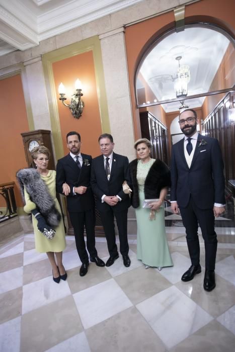 Alfredo Canteli oficia la boda de uno de sus asesores, José Manuel Suárez Bocero