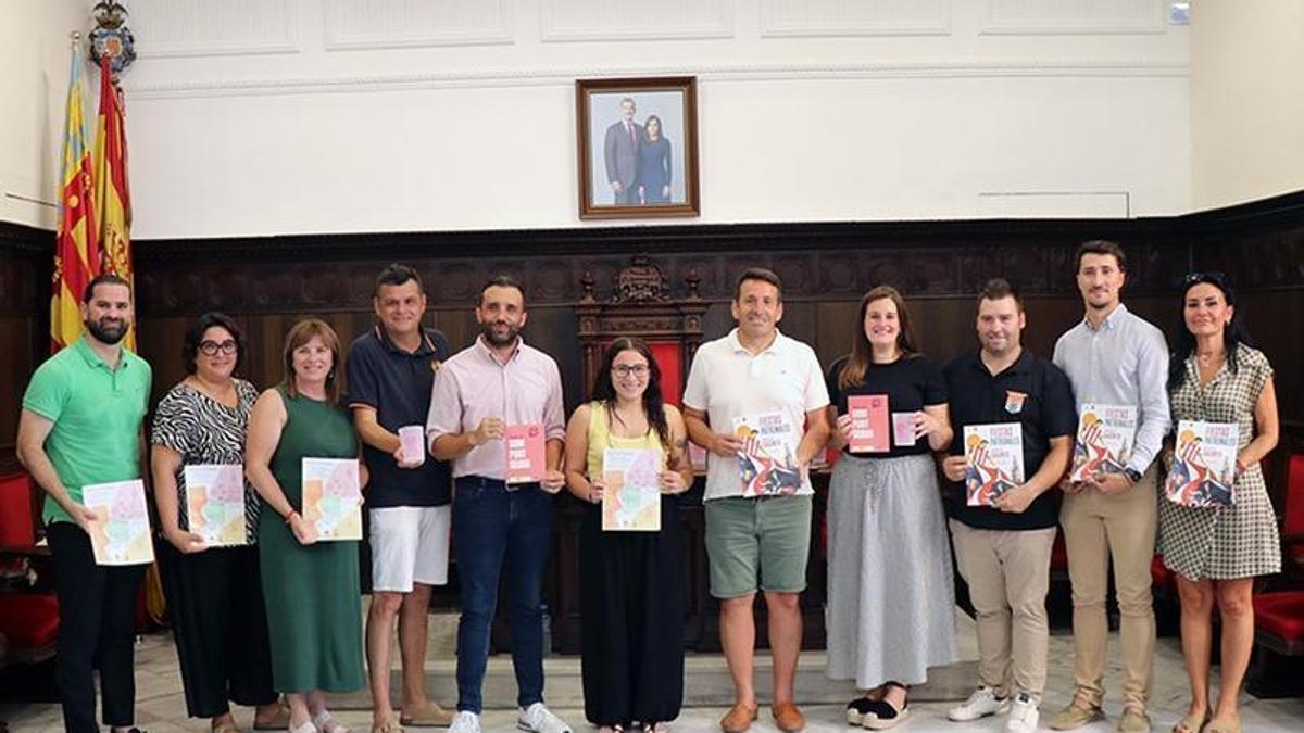 Presentación del libro en el Ayuntamiento de Sagunt.