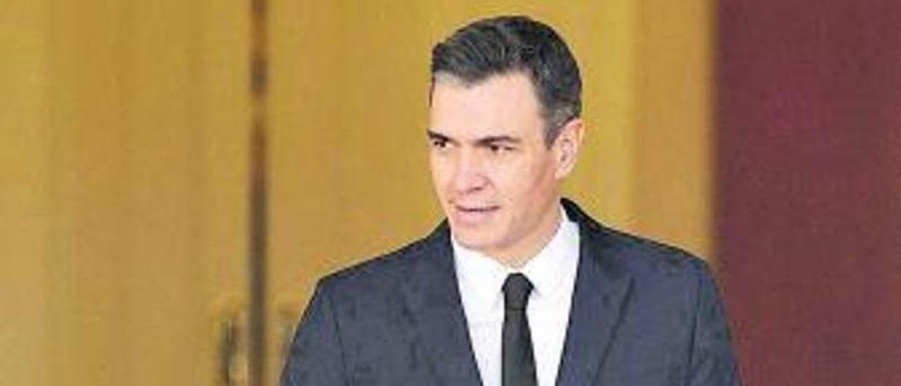 Pedro Sánchez, presidente del Gobierno de España.