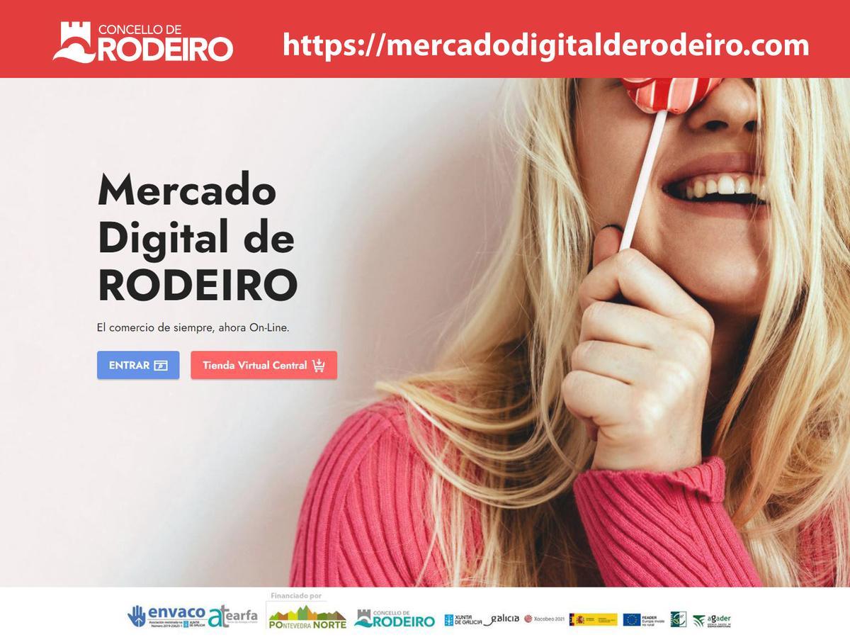 Accede al Mercado Digital de Rodeiro a través de la web mercadodigitalderodeiro.com