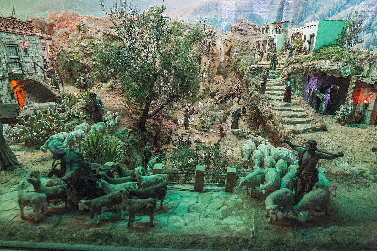 Así es el Belén de Nuevo Centro para la Navidad 2022