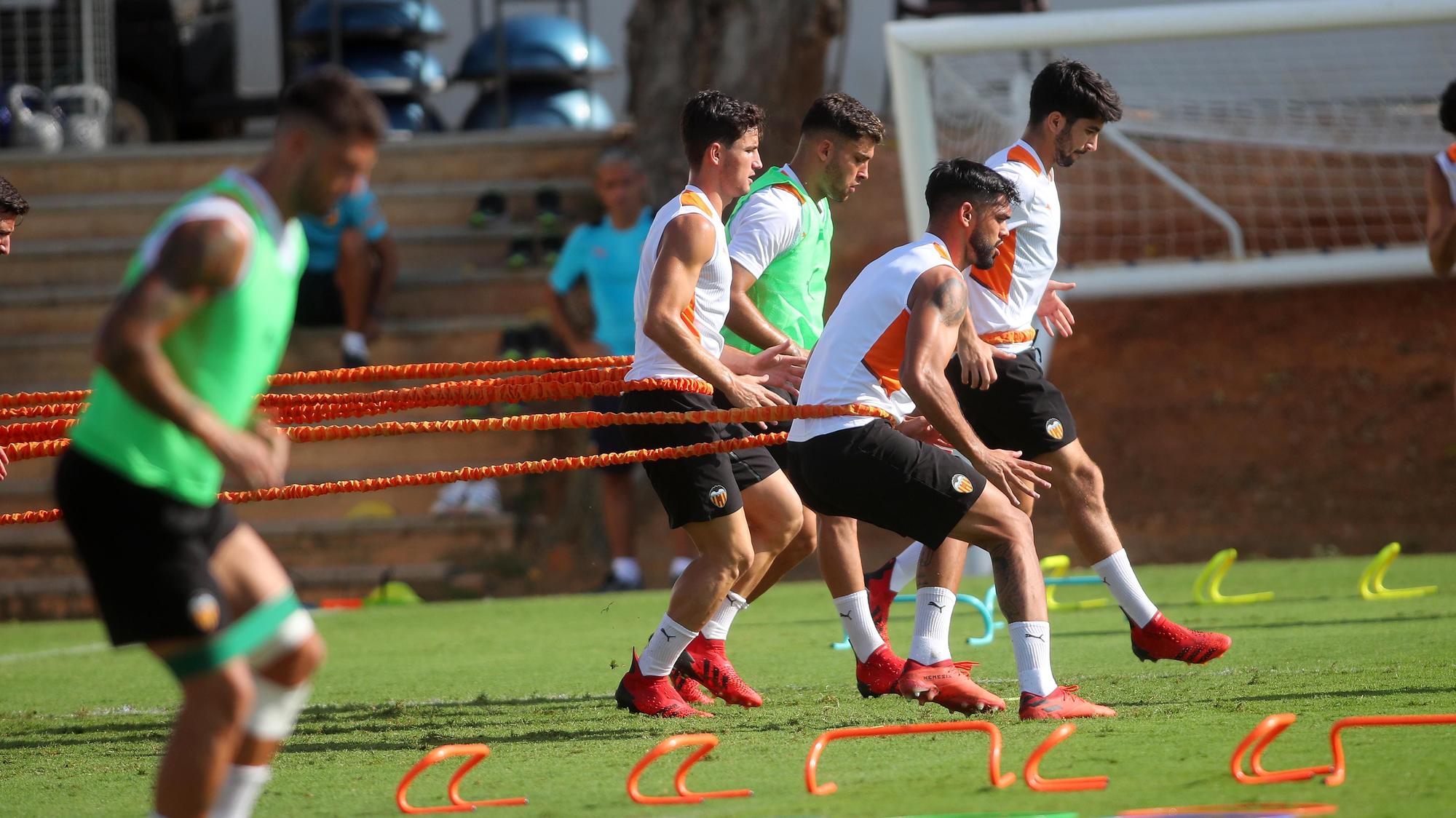 Así ha sido el entrenamiento de hoy del Valencia CF