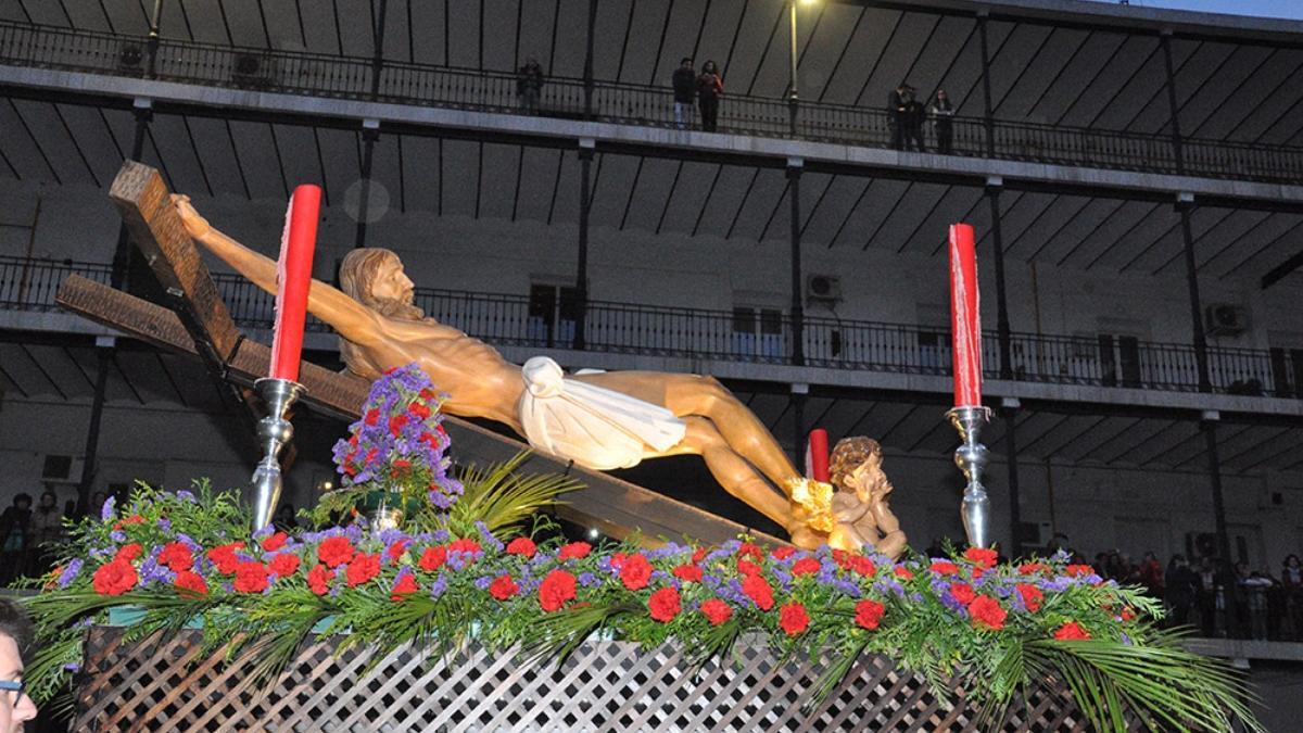 El Cristo del Cmaino recorre las calles de Madrid el Lunes Santo