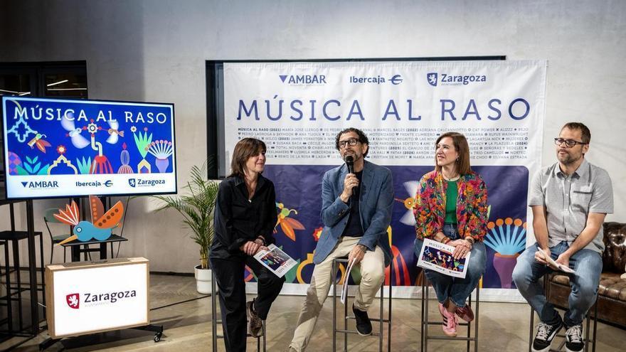 El ciclo Música al Raso vuelve a crecer en Zaragoza: más días y más grupos en dos escenarios de excepción