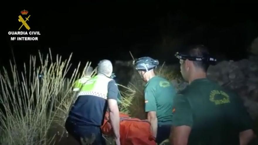 La Guardia Civil rescata en una zona montañosa de Busot el cadáver de un hombre desaparecido