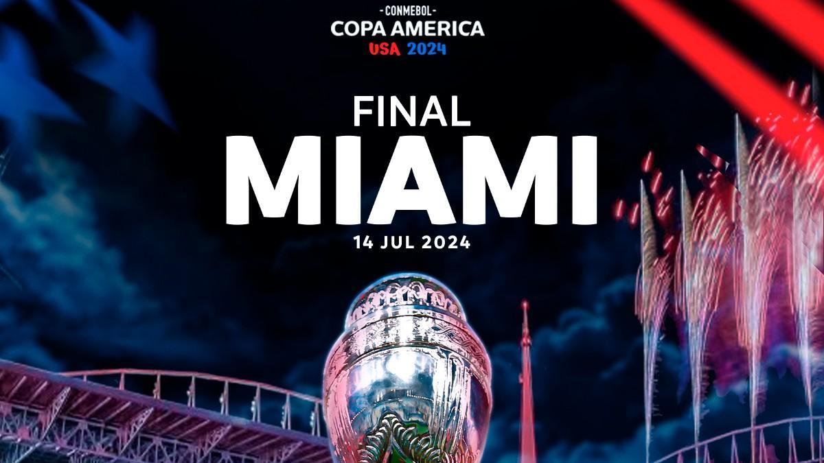 Copa América 2024: el partido inaugural será en Atlanta y la final