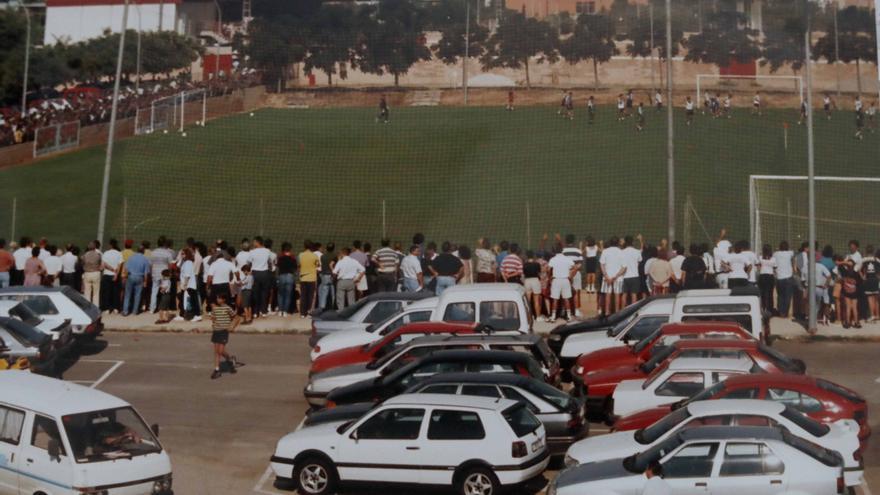 La Ciudad Deportiva de Paterna cuando era un lugar de peregrinaje valencianista